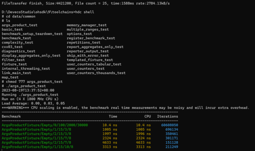 在OpenHarmony标准系统上用benchmark对富设备硬件进行性能测试 _离北况归-Laval社区